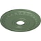 Ekena Millwork Munich Ceiling Medallion (Fits Canopies up to 5 5/8"), 17 1/2"OD x 3 5/8"ID x 1"P, Athenian Green CM17MUAGF - alternate 4